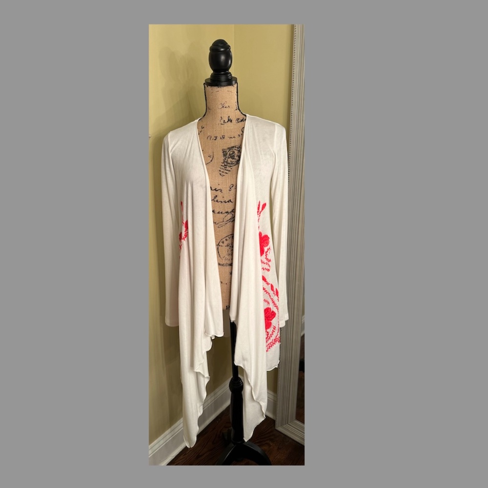 Summer Breeze Embroidered Cardigan